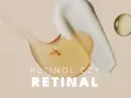Kremowa konsystencja i olejek na beżowym tle. Dylemat: retinol czy retinal?