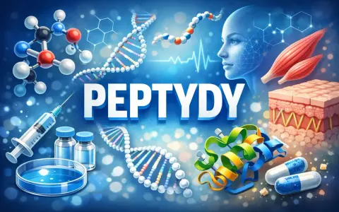 Peptydy – budulec życia, od DNA po mięśnie i skórę. Zrozum czym są peptydy i ich rolę w medycynie.