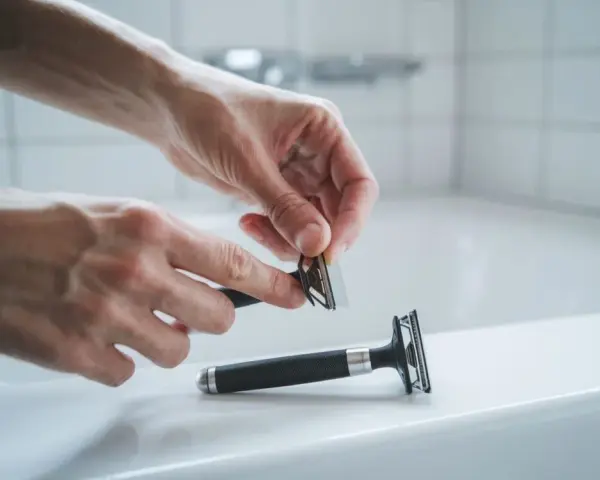 Wymiana żyletki w maszynce tradycyjnej? Zrób to bezpiecznie!