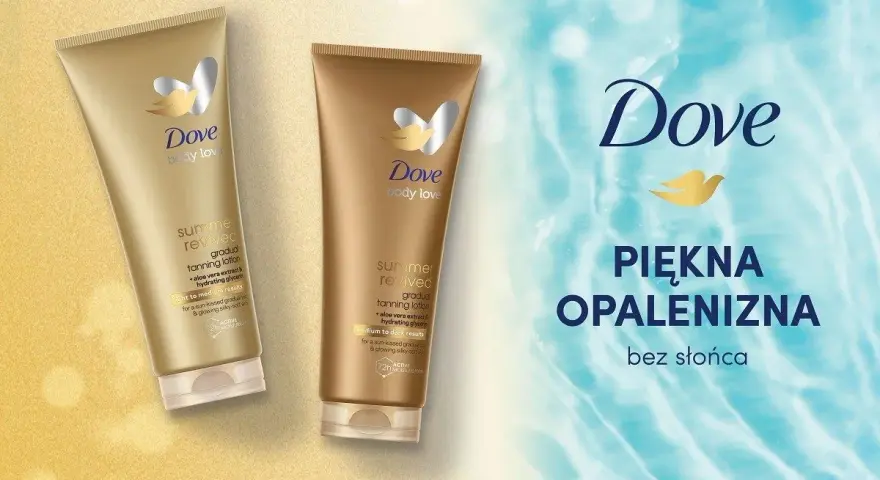 Dove DermaSpa Summer Revived: Domowe SPA i opalenizna marzeń?