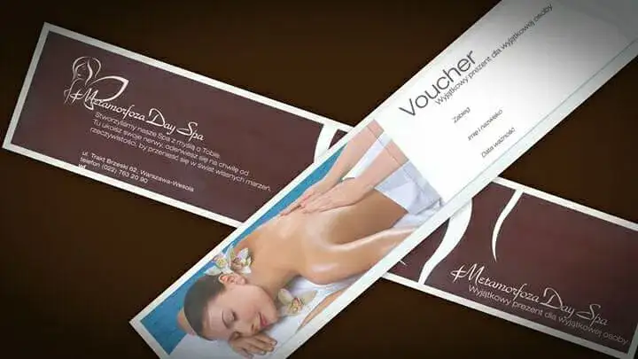 Metamorfoza Day Spa bon podarunkowy voucher