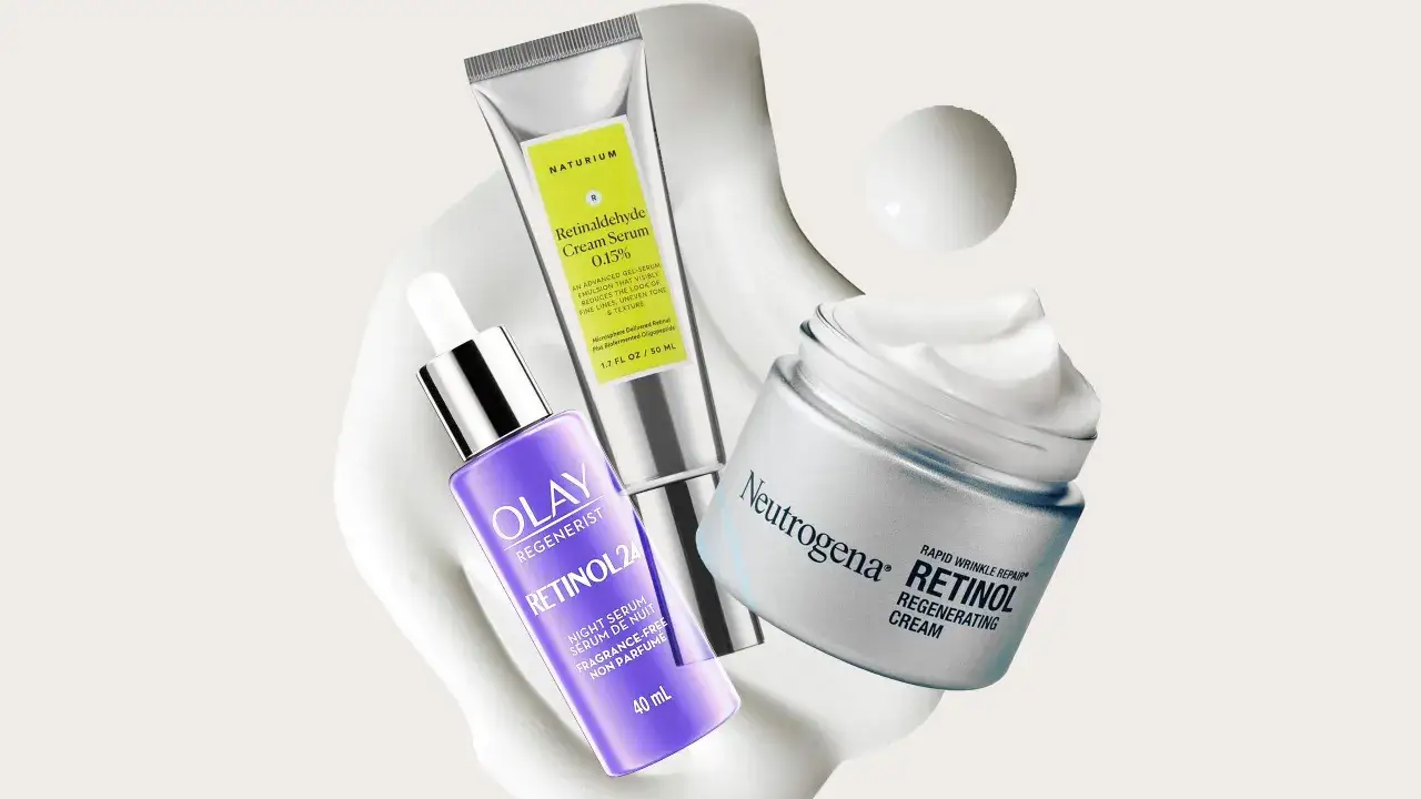 Krem z retinolem, serum z retinolem i krem z retinaldehydem – skuteczne retinoidy bez recepty do codziennej pielęgnacji.
