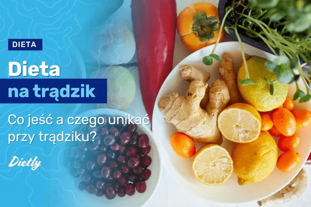 zdrowe produkty dieta na trądzik
