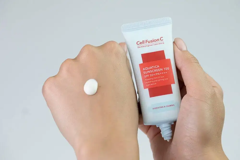 Krem z filtrem SPF 50+ do ochrony po depilacji laserowej
