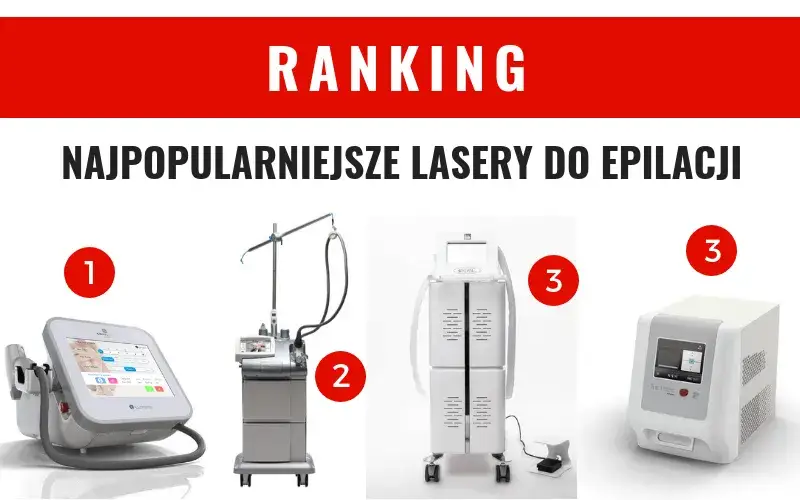 różne typy laserów do depilacji